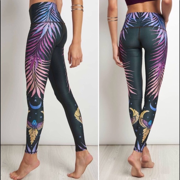 teeki Pants - Teeki Phoenix Rising Leggings Size Small